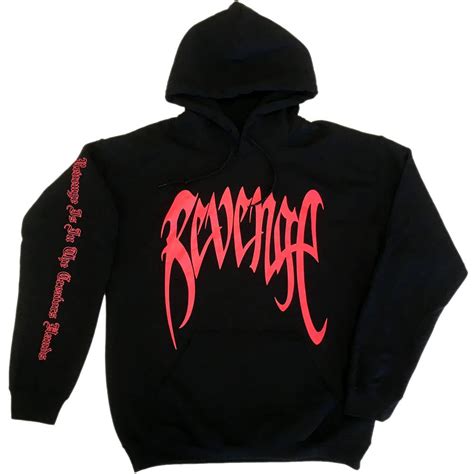 replica xxxtentacion clothing|Revenge XXXTentacion Kill Hoodie Black/Red Men's .